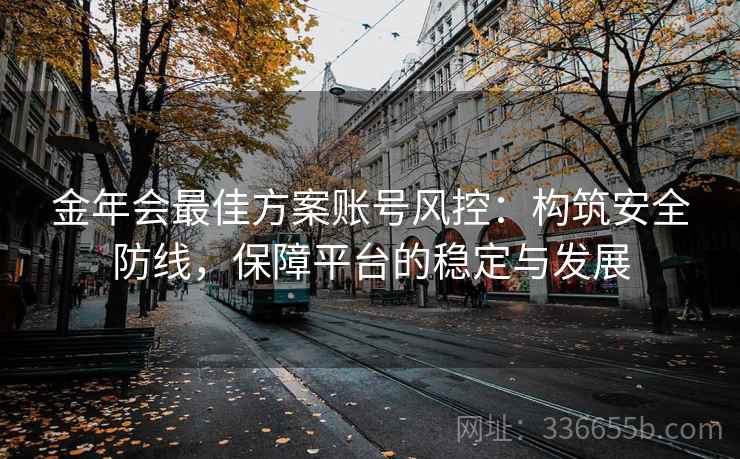 金年会最佳方案账号风控：构筑安全防线，保障平台的稳定与发展