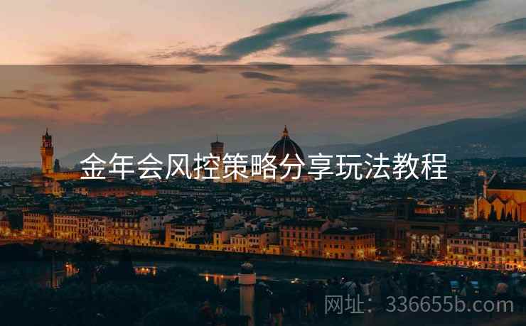 金年会风控策略分享玩法教程