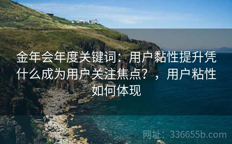 金年会年度关键词：用户黏性提升凭什么成为用户关注焦点？，用户粘性如何体现